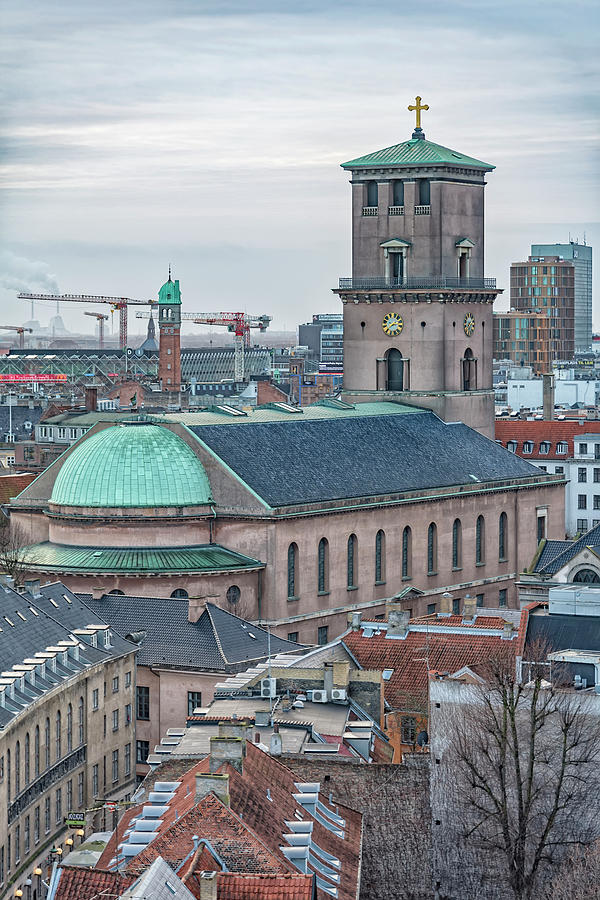 Copenhagen Vor Frue Kirke Photograph by Antony McAulay
