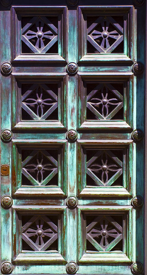 Copper Door Photograph by Rob Tullis
