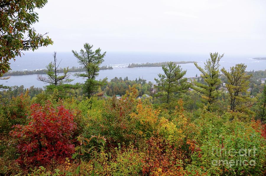 Copper Harbor Hill Top View Photograph by Sandra Updyke