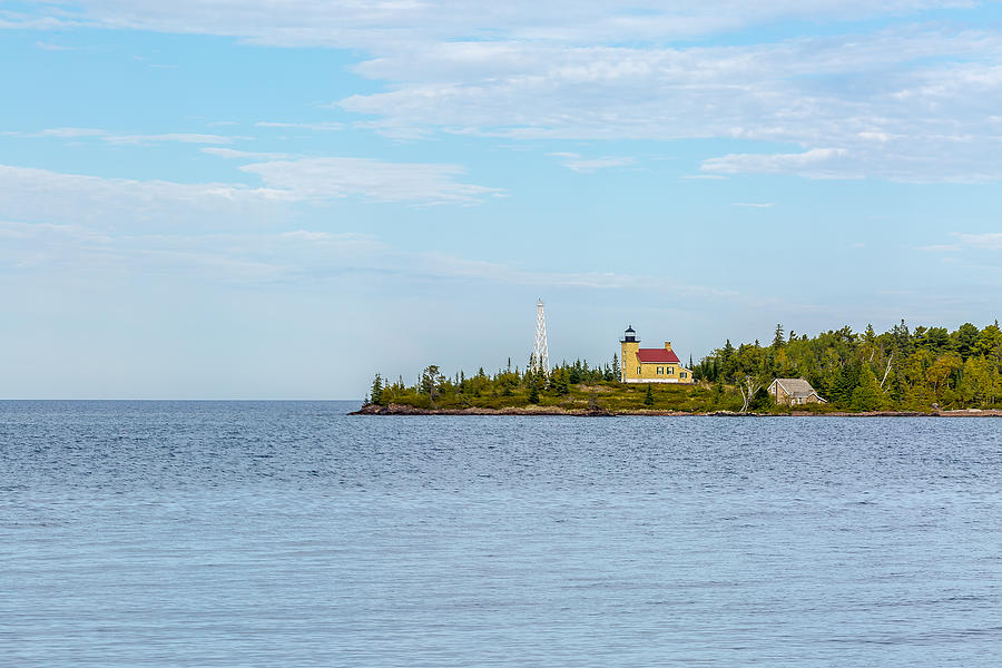Copper Harbor Light Station Photograph by Jack R Perry