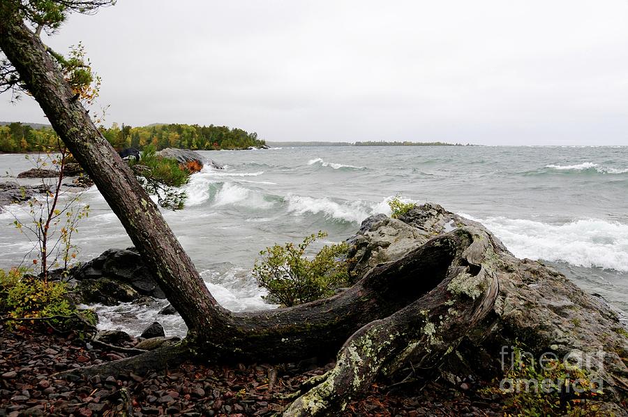 Copper Harbor Waves Photograph by Sandra Updyke