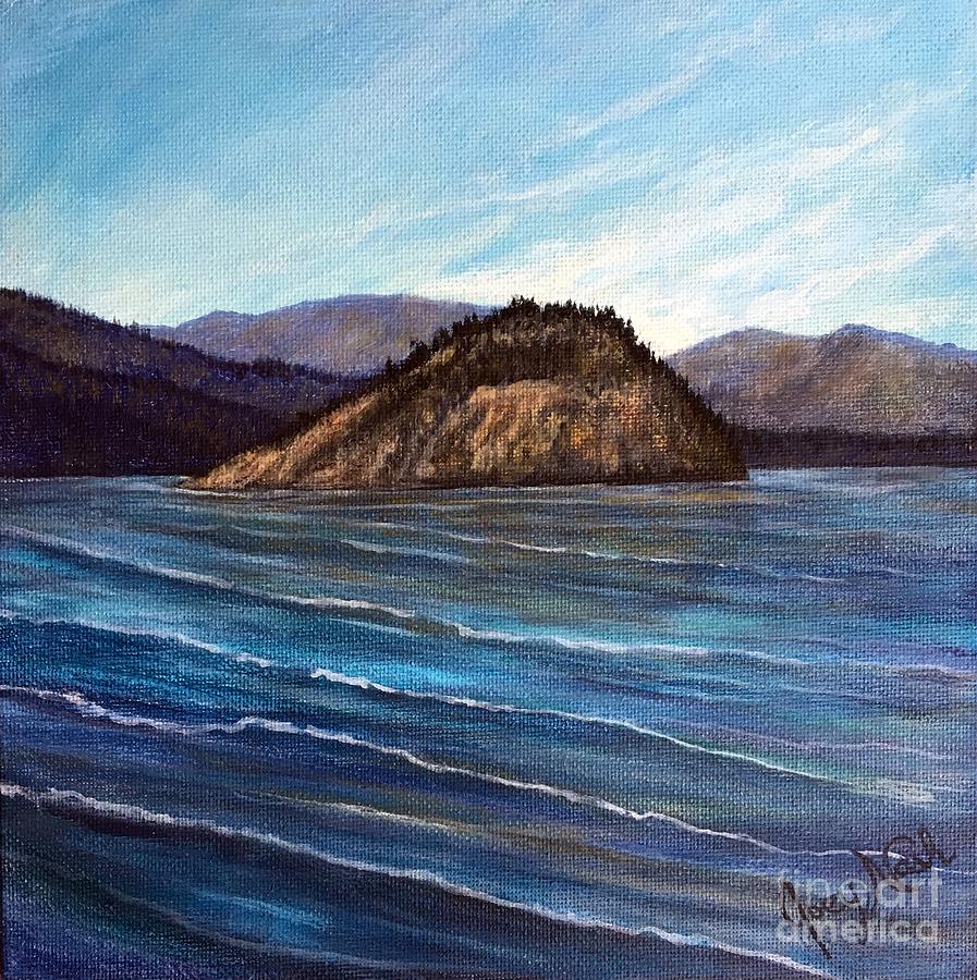 Copper Island Painting by Joey Nash
