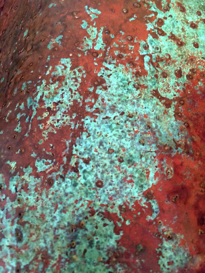 Copper Patina No. 22-1 Photograph by Sandy Taylor