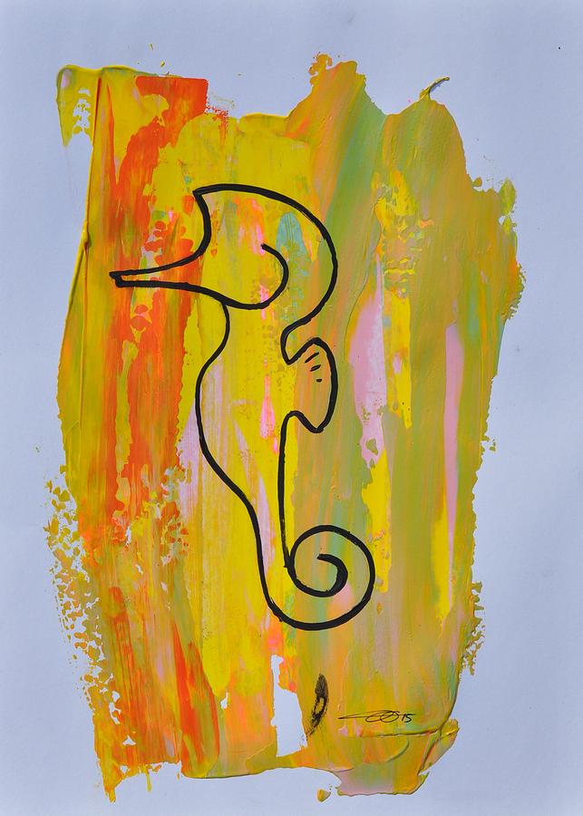 Copycat Seahorse ID 03/30 Painting by Eduard Meinema
