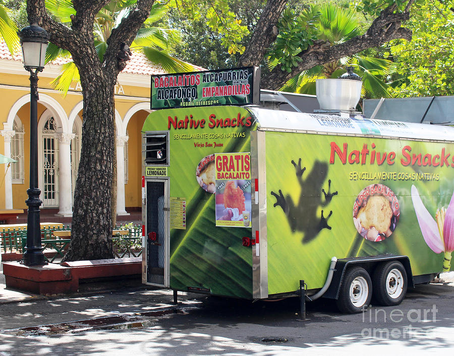 Coqui Snack Truck Photograph by Cheryl Del Toro