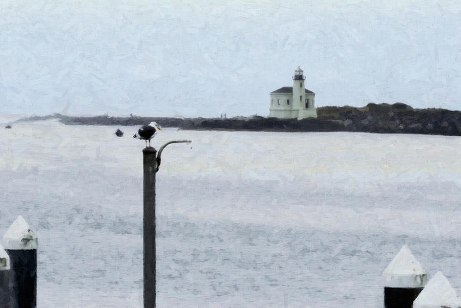 Coquille Lighthouse Photograph by Betty LaRue