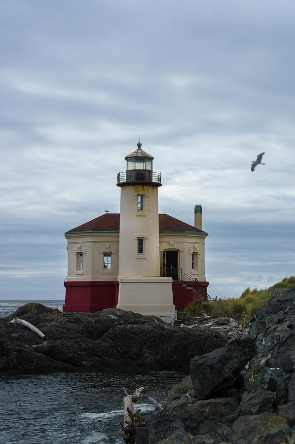 Coquille Lighthouse II Photograph by Steven Clark