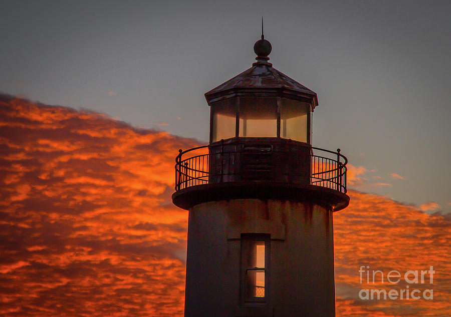 Coquille River Light Photograph By Matt Hoffmann - Fine Art America