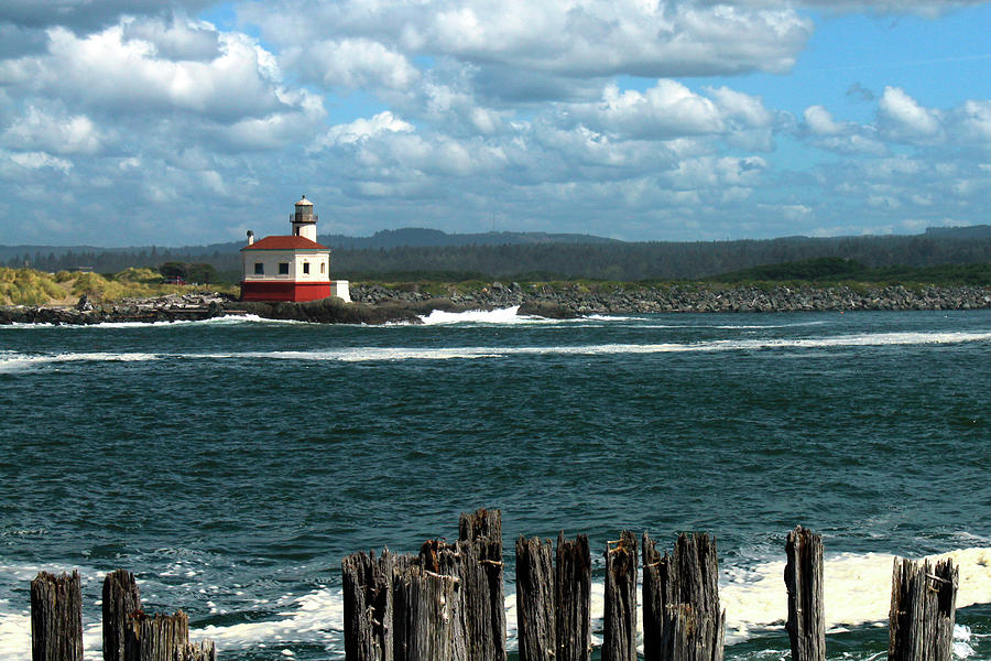 Coquille River Lighthouse Photograph by James Eddy