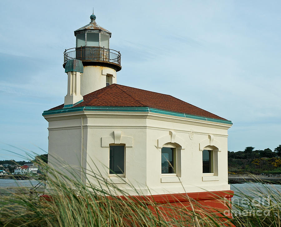 Coquille River Lighthouse Photograph by Nick Boren