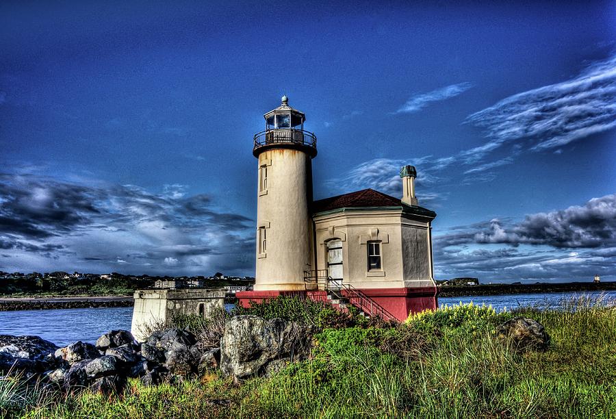 Coquille River Lighthouse Photograph by Thom Zehrfeld