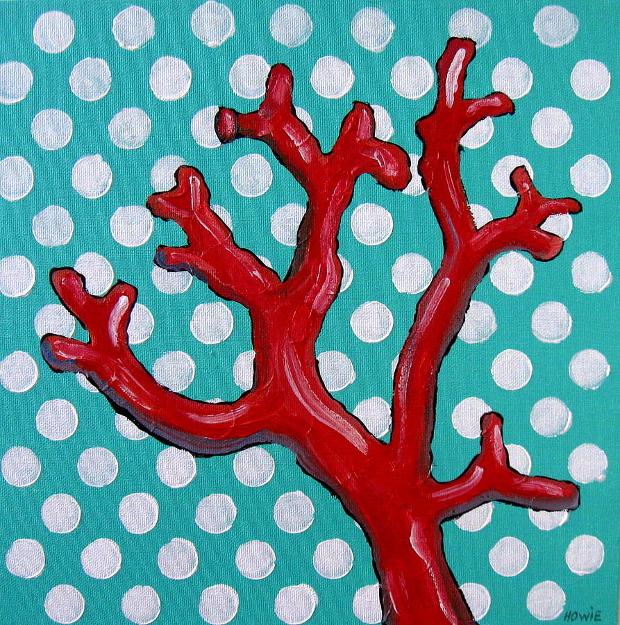 Summer Painting - Coral by Brooke Baxter Howie