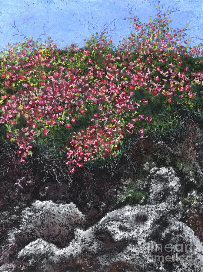 Coral Flowers Painting by Ginny Neece