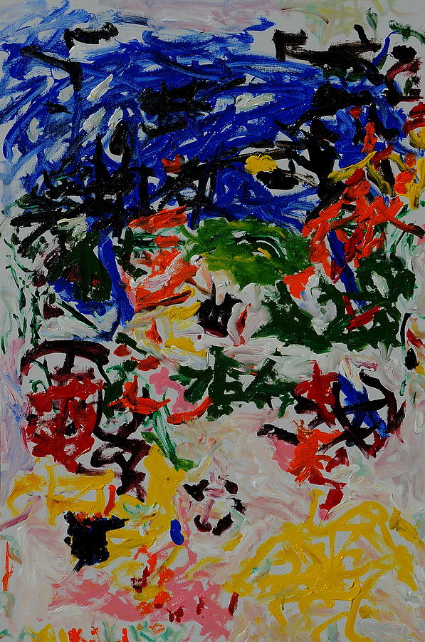 Paintings Painting - Coral Riff by Wayne Salvatore Paintings Painting - Coral Riff by Wayne Salvatore