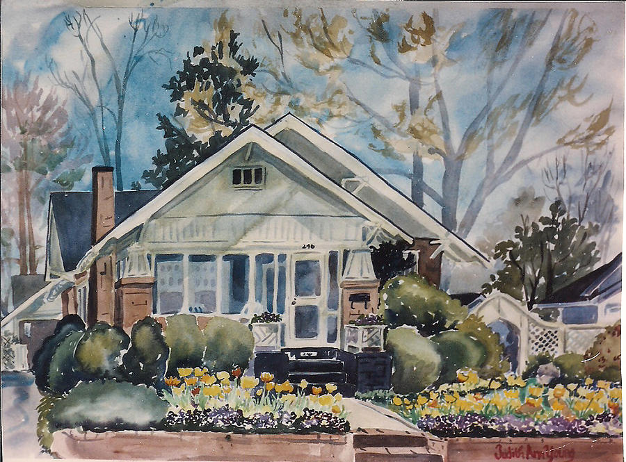  Corbin Ave. Painting by Judith Young
