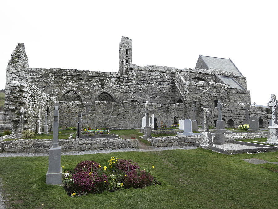Corcomroe Abbey Ireland Photograph by Susan Jensen