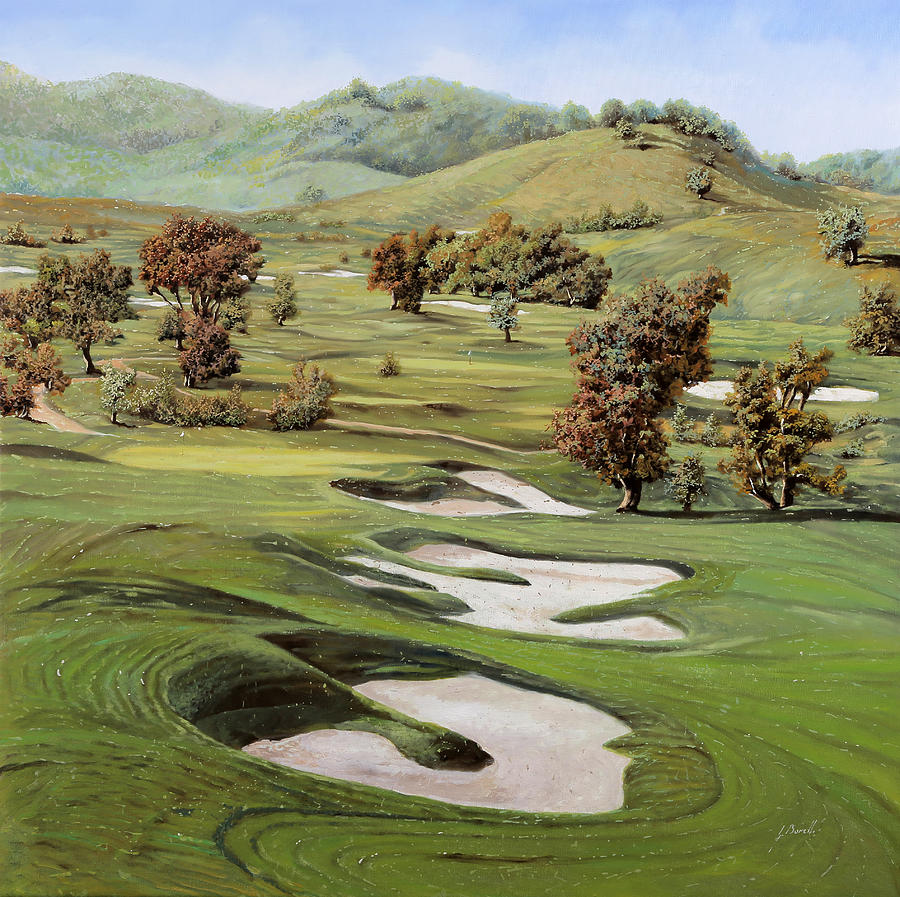 Cordevalle Golf Course Painting