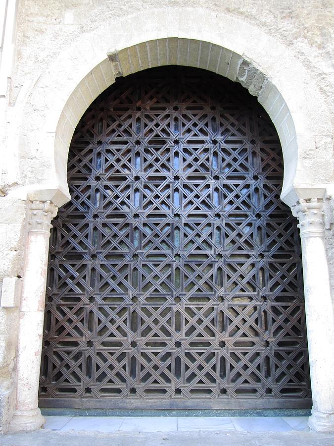 Cordoba Architecture Ancient Mesquita Doorway II Spain Photograph by John Shiron