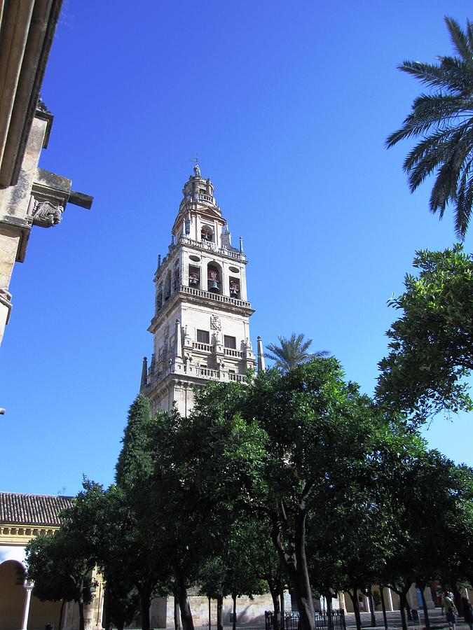 Cordoba Bell Tower Architecture Spain Photograph by John Shiron