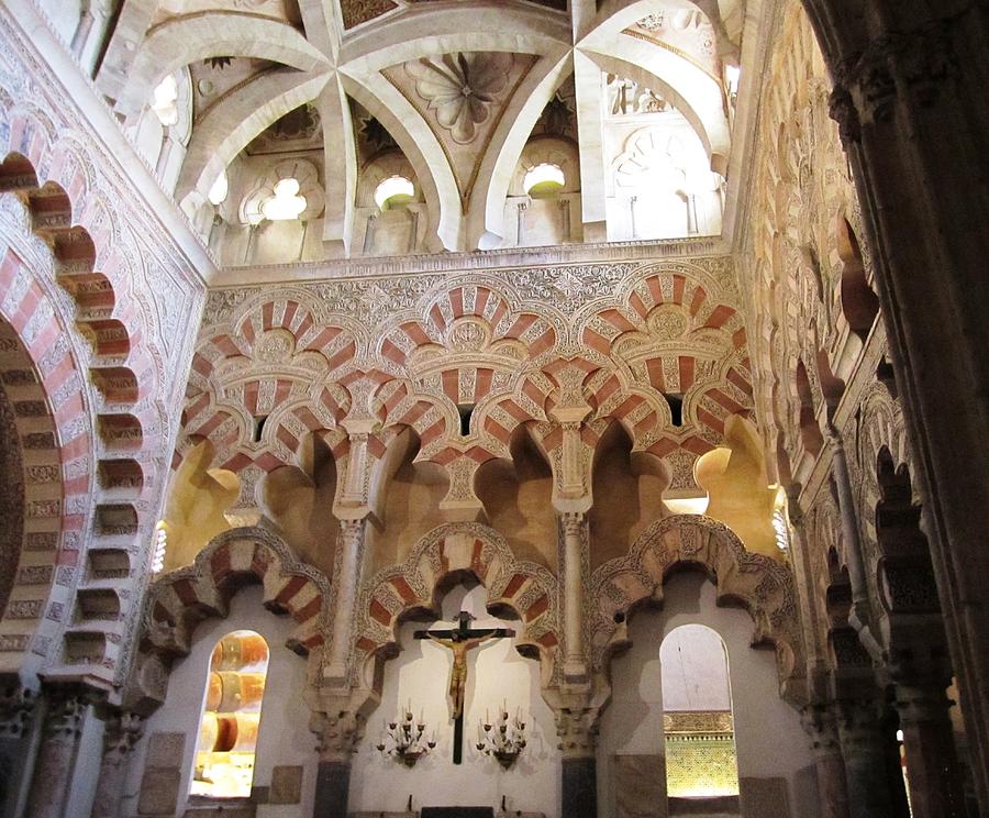 Cordoba Cathedral Mesquita Ancient Architecture Spain Photograph by John Shiron