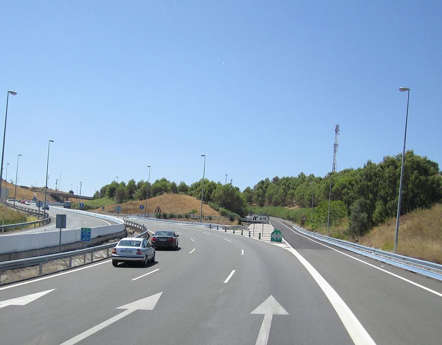 Cordoba Highway to Malaga and Seville Sevilla II Spain Photograph by John Shiron