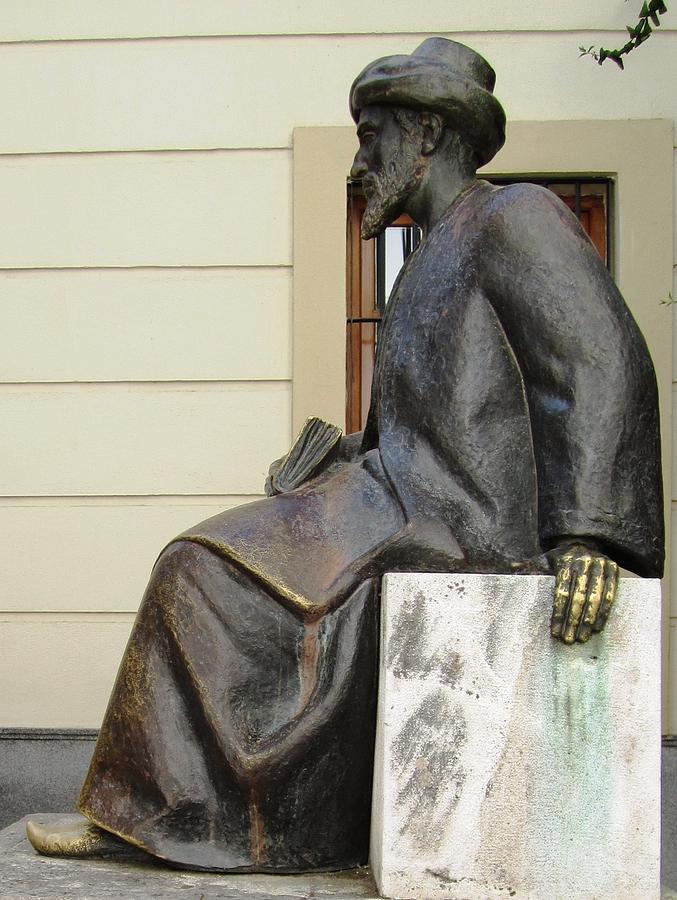 Cordoba Maimonides Statue or Moses ben Maimon aka Rambam Jewish Quarter IV Spain Photograph by John Shiron