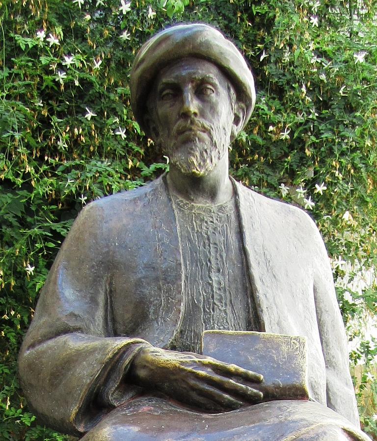 Cordoba Maimonides Statue or Moses ben Maimon aka Rambam Jewish Quarter XI Spain Photograph by John Shiron