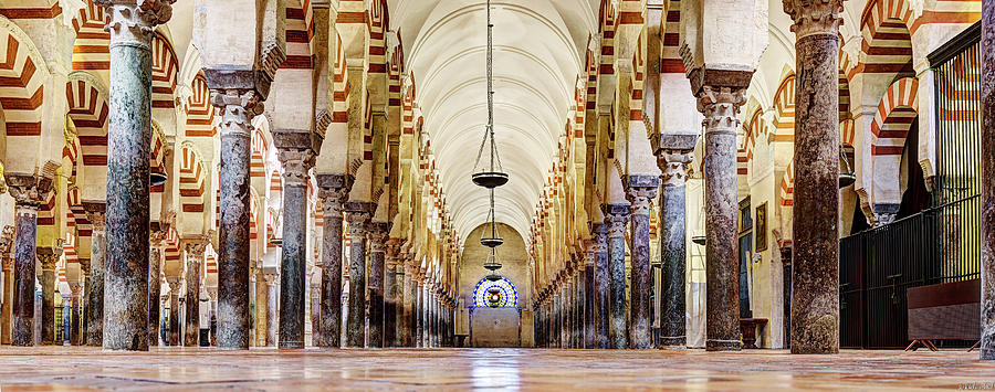 Cordoba Mosque Colonnade 02 Photograph by Weston Westmoreland