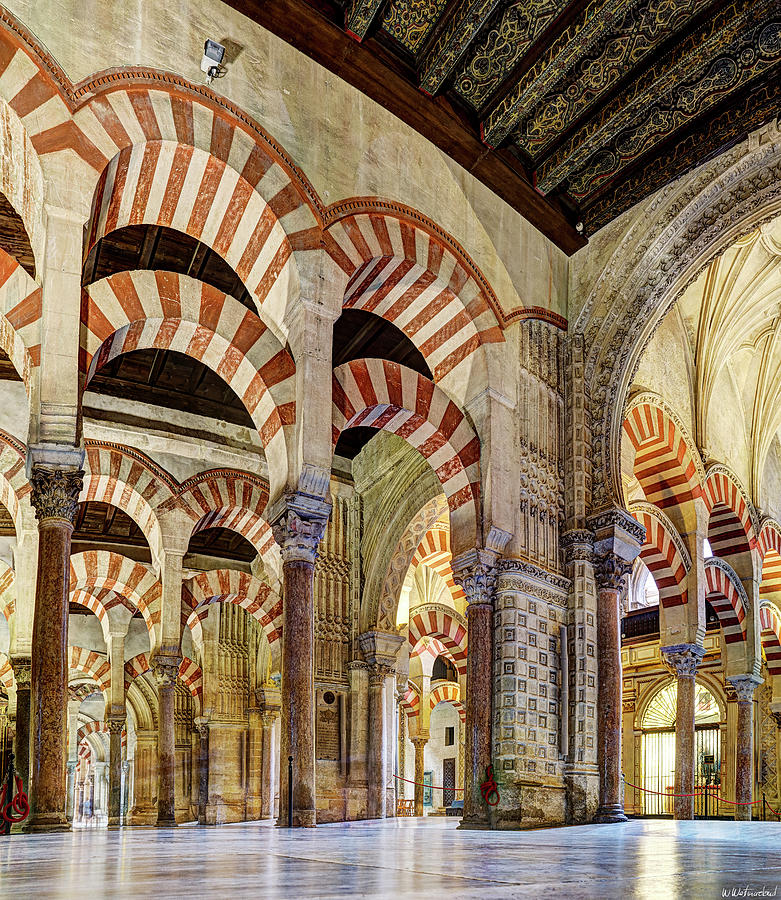 Cordoba Mosque Colonnade 03 Photograph by Weston Westmoreland