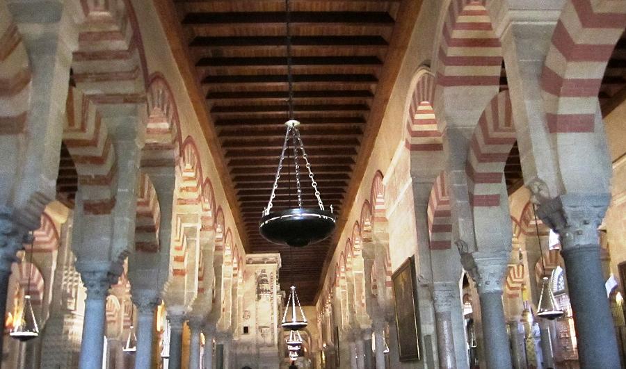 Cordoba Mosque Columns II Andalusia Spain Photograph by John Shiron