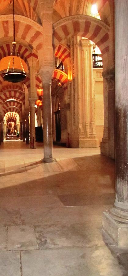 Cordoba Mosque Columns VI Andalusia Spain Photograph by John Shiron