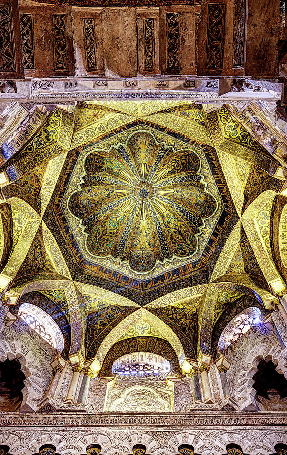 Cordoba Mosque Dome Photograph by Weston Westmoreland