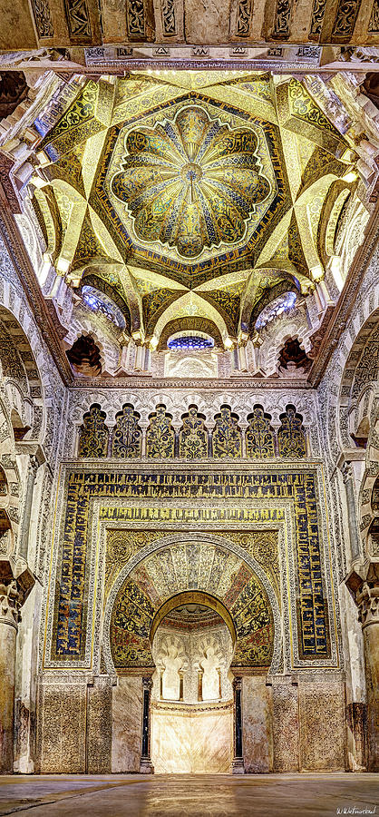 Cordoba Mosque Mihrab and Dome Photograph by Weston Westmoreland