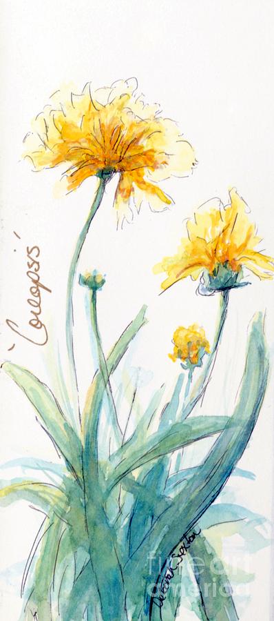 Coreopsis Painting