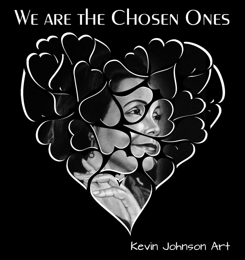 Coretta Scott King - The Chosen Ones Collection Drawing by Kevin Johnson Art