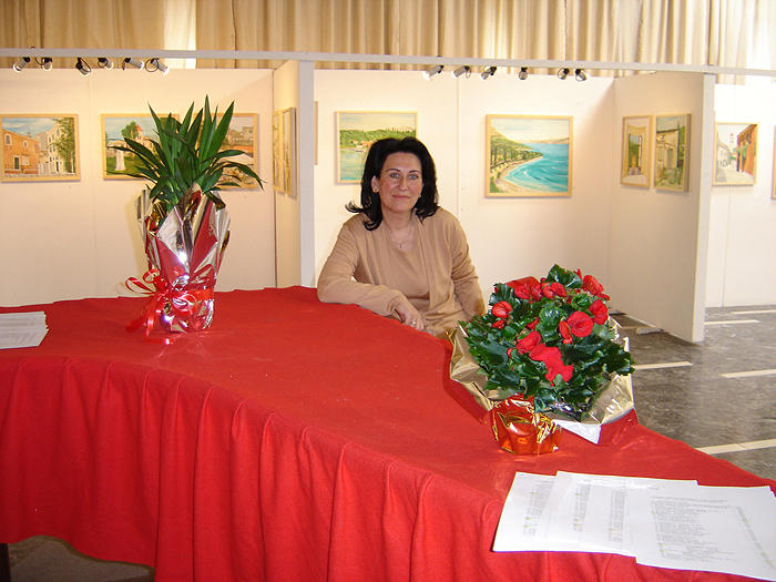 Corfu Town Theatre - individual exhubition 2005 Photograph by Anna Witkowska