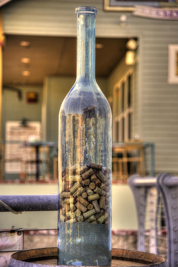 Cork Bottle Grand HDR Photograph by Richard J Cassato