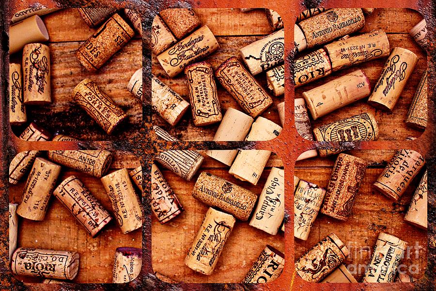 Corks and Coasters Photograph by Clare Bevan