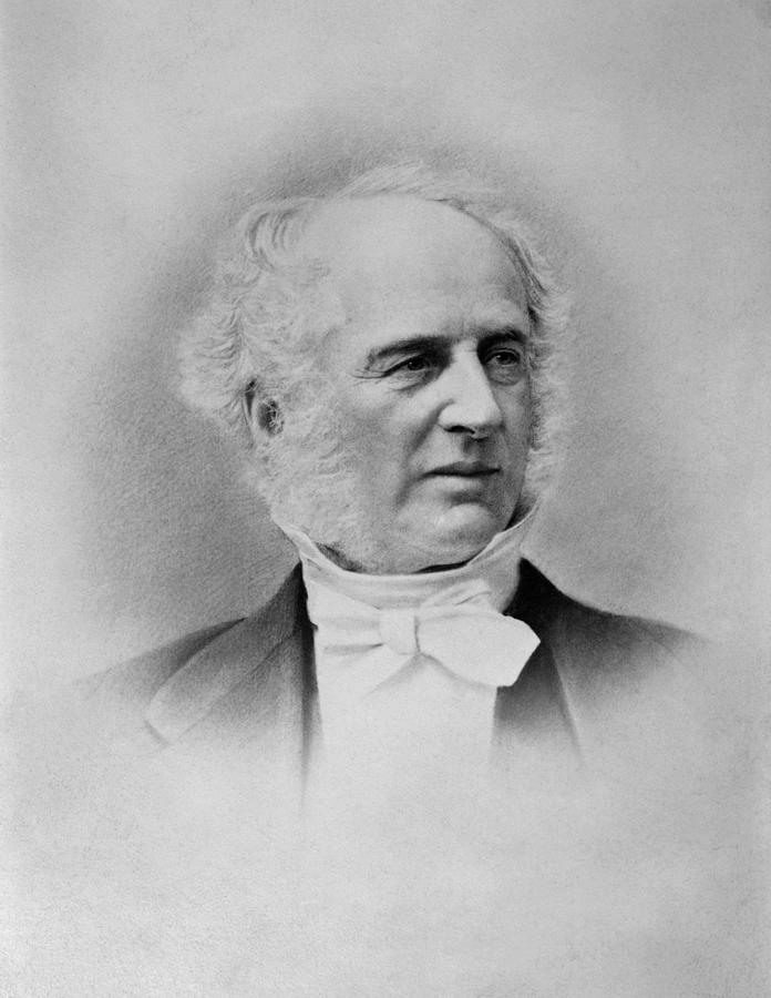 Cornelius Vanderbilt - Railroad and Shipping Magnate Photograph by War Is Hell Store