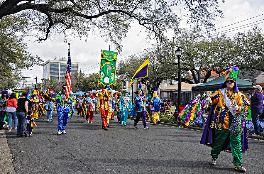 Corner Club 4 - Mardi Gras New Orleans Photograph by Kathleen K Parker