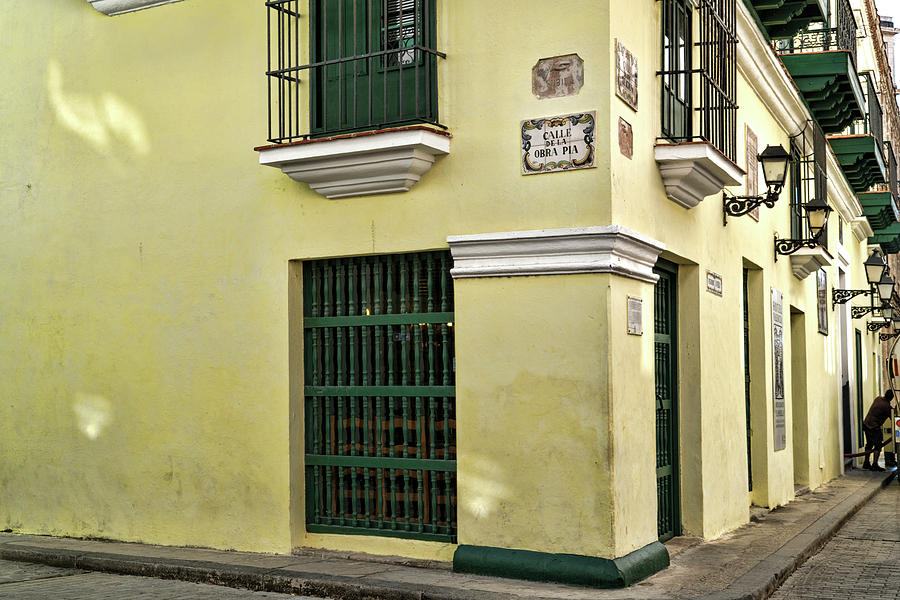 Corner of Calle de la Obra Pia and Oficios Photograph by Sharon Popek