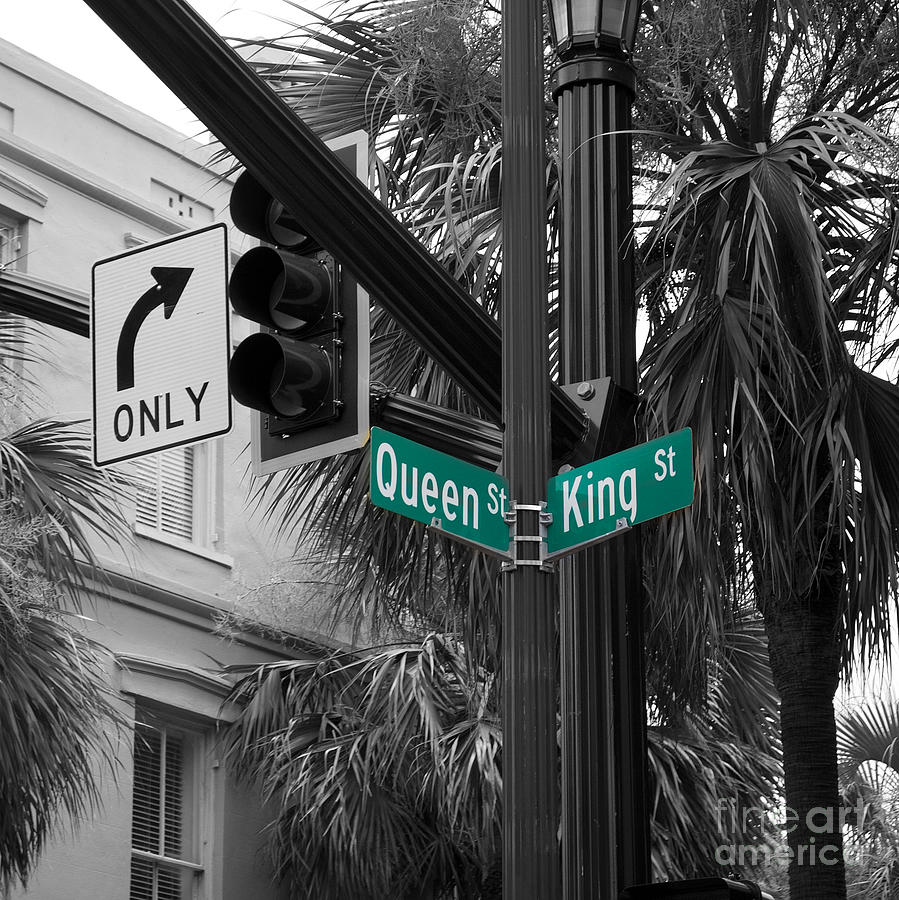 Corner Of King And Queen Photograph by Skip Willits