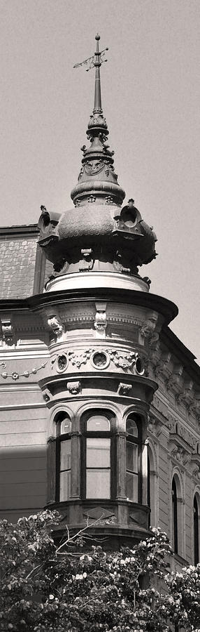 Corner Tower Budapest Photograph by James Dougherty Corner Tower Budapest Photograph by James Dougherty