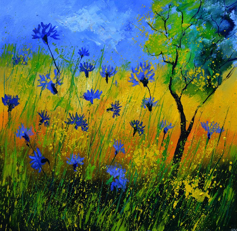 Cornflowers 777110 Painting by Pol Ledent - Fine Art America