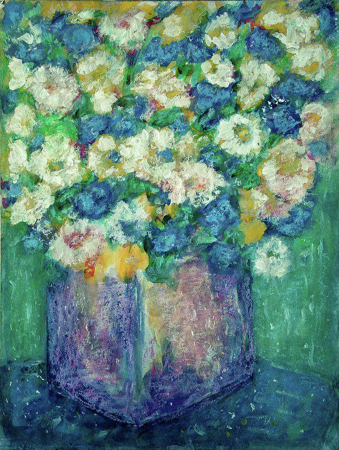 Cornflowers and Margaritas Pastel by Studio Tolere