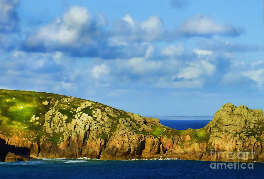 Landscape Photograph - Cornish Coast by Judi Bagwell