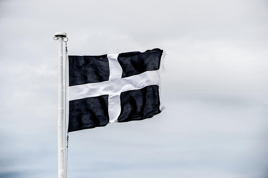 Cornish Flag Photograph by Helen Jackson