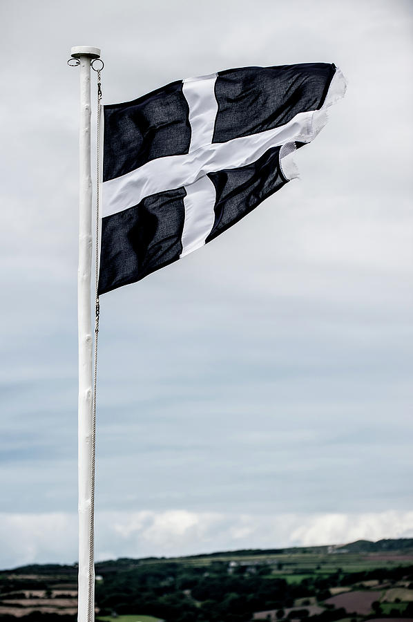 Cornish Flag iii Photograph by Helen Jackson