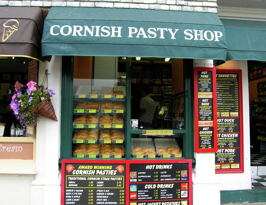 Cornish Pasty Shop Photograph by Kurt Van Wagner
