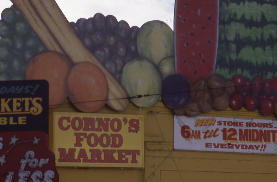 Cornos Food Market  Photograph by Cathy Anderson